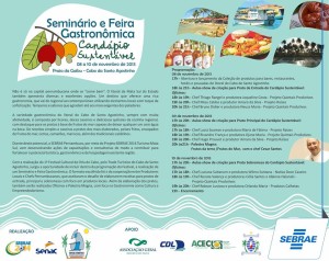Leia mais sobre o artigo Quintais Produtivos, projeto assessorado pelo IADH, participa da Feira Gastronômica Cardápio Sustentável